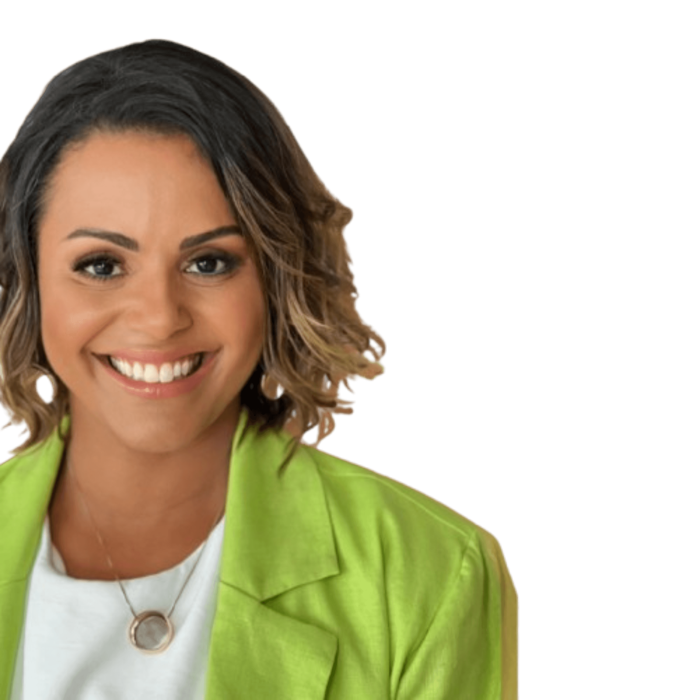 Psicóloga Leandra Vieira em seu consultório